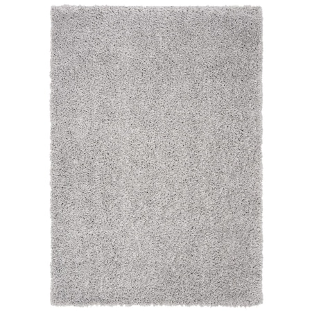 Safavieh 4 x 6 ft. August Shag 200 Power Loomed Rectangle Area Rug, Silver AUG200G-4
